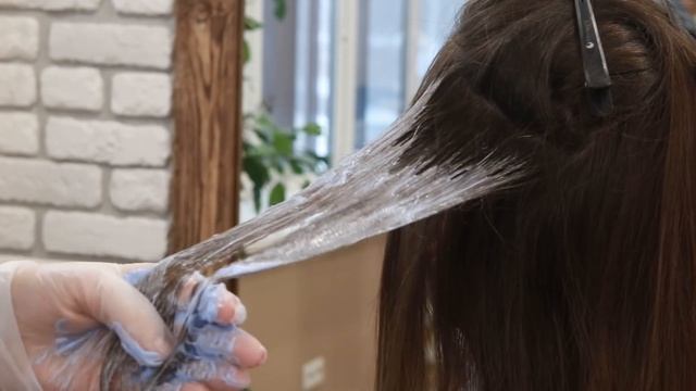 Окрашивание в технике 