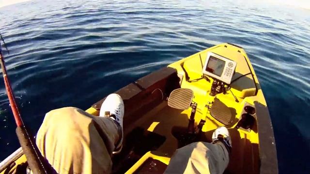 Sea Samurai- Railing Yellowtail On A Kayak