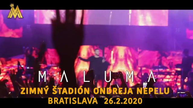 Maluma World Tour  Concert in Bratislava 26.2.2020 Winter Stadium O. Nepela