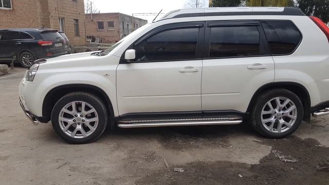 Передняя и задняя дуга и площадки на Nissan X-Trail T31