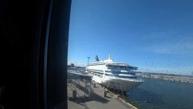 На работу в Финляндию через двух недельный карантин. Обстановка на пароме Таллинн Хельсинки.