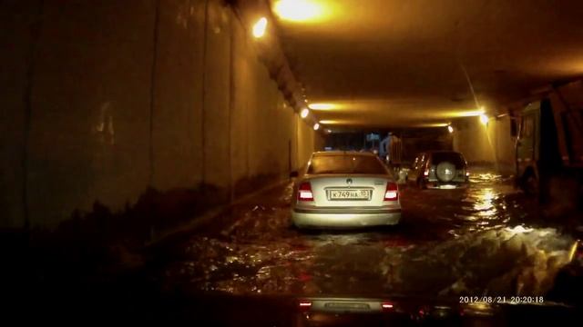 Потоп в Казани 21.08.2012