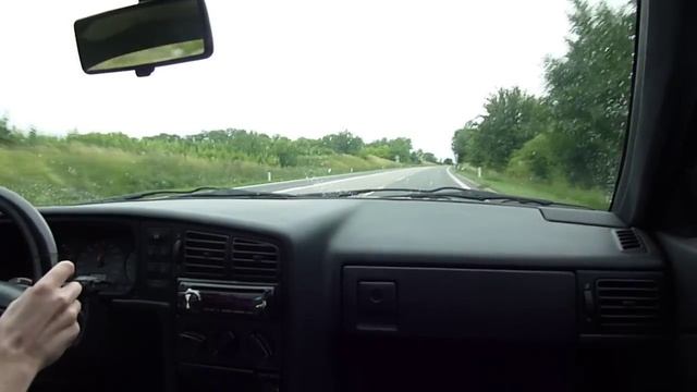 Corrado VR6 Short Drive, 0-200 Km/h Acceleration Uphill, Braking