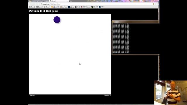 WebSockets And HTML5 Devicemotion