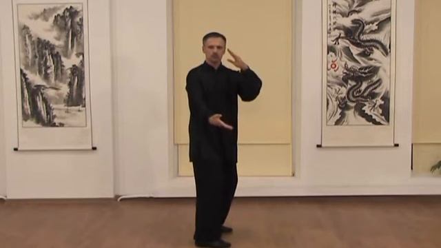 Тайцзи-цюань Ян 24ф. - подробности №3 формы с доктором Бутримовым. Ассоциация Даоинь России