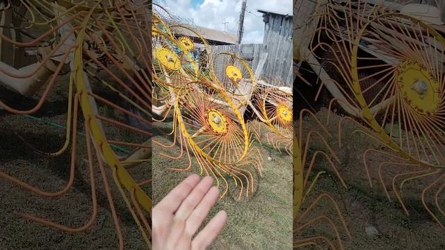 подготовил грабли к сезону наконец-то заменил гидроцилиндр