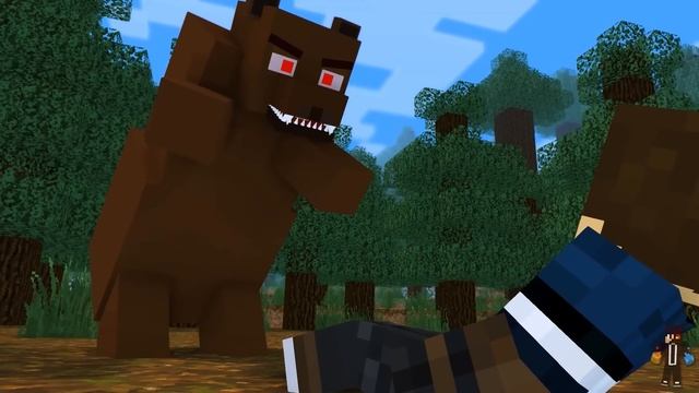 Wolf Life VI - Minecraft Animation