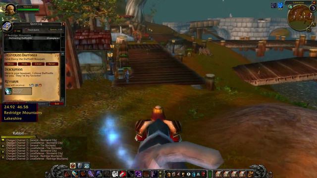 Delivering Daffodils WoW Classic (Give Darcy The Daffodil Bouquet)