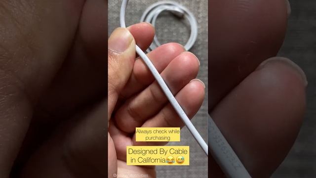 Original Vs Fake Apple Lightning To Usb C Cable