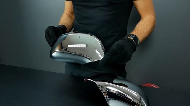 DOOR MIRROR COVERS VAUXHALL OPEL MOKKA 2012+ / NAKŁADKI NA LUSTERKA OPEL MOKKA 2012+