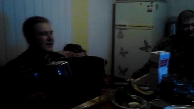 На даче собрались казаки 
