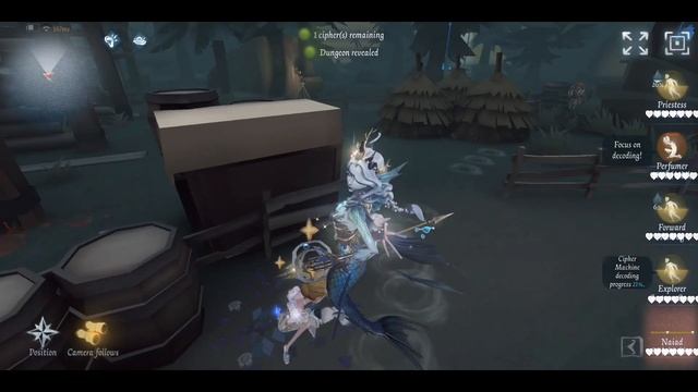 Новый хант Наяда Грейс - обзор, гемплей, советы | Identity V - Grace Naiad