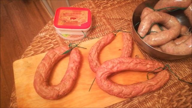 два рецепта домашней колбасы