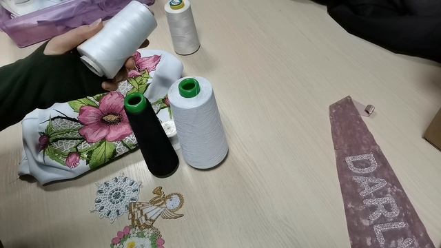 Нижняя нить для вышивки