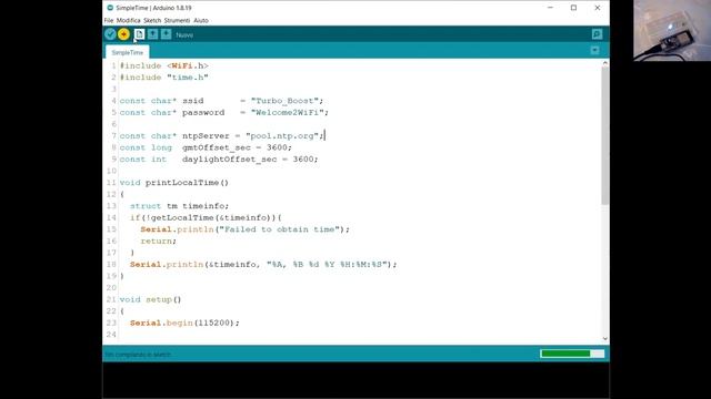 Iniziamo A Utilizzare L'ESP 32 ...
