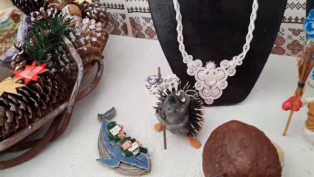 Резиденция Деда Мороза в Комсомольском парке и мастер класс поделок елочных игрушек