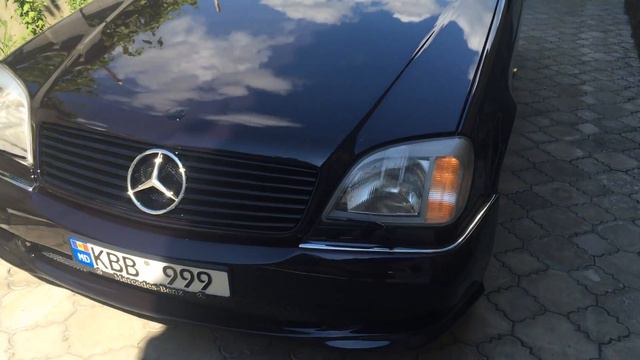Mercedes W140 Coupe Moldova 8