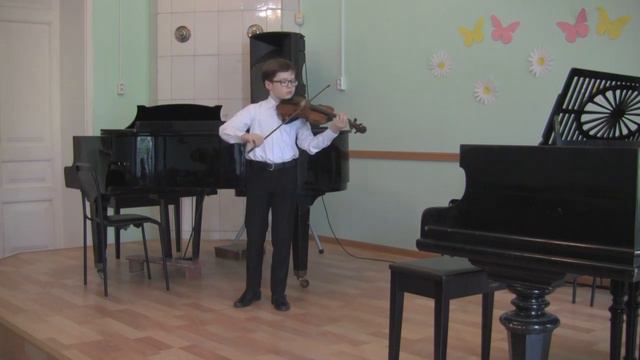 Артём Рычагов 11 лет Г. Телеман Фантазия №9