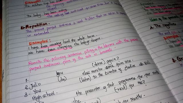 Learn English Tenses : Present Perfect Continuous Tense