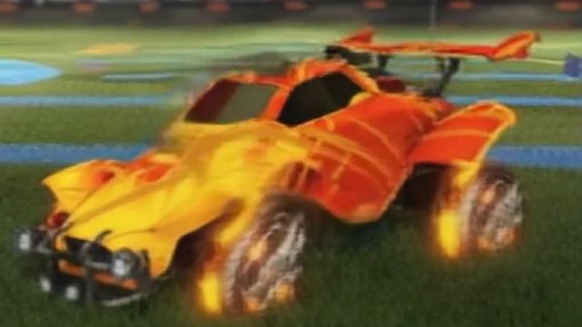 Rocket League: Orange Car Sings Baka Mitai