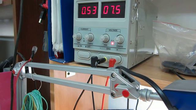 Тест работы мотор-редуктор для зального самолета класса F3P. 1