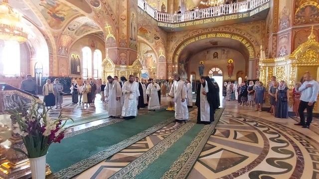 Всенощное  бдение в канун дня памяти прп. Серафима Саровского 31.07.2021