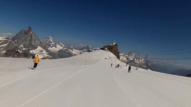 PLATEAU ROSA - GOBBA DI ROLLIN: LA PISTA GOBBA DI ROLLIN