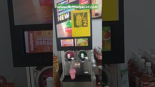 The Coldest Drink Ever In The Heart Of The City Of Malaysia 7-Eleven Store.