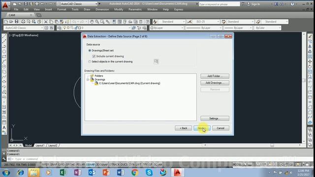 Automatic Extract Data Table In AutoCAD.