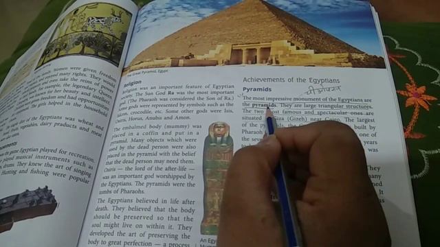 Class-6, Subject-History, Video-20, Chapter-3(Egyptian Civilization), Part-10 By Mrs Praveen Lata