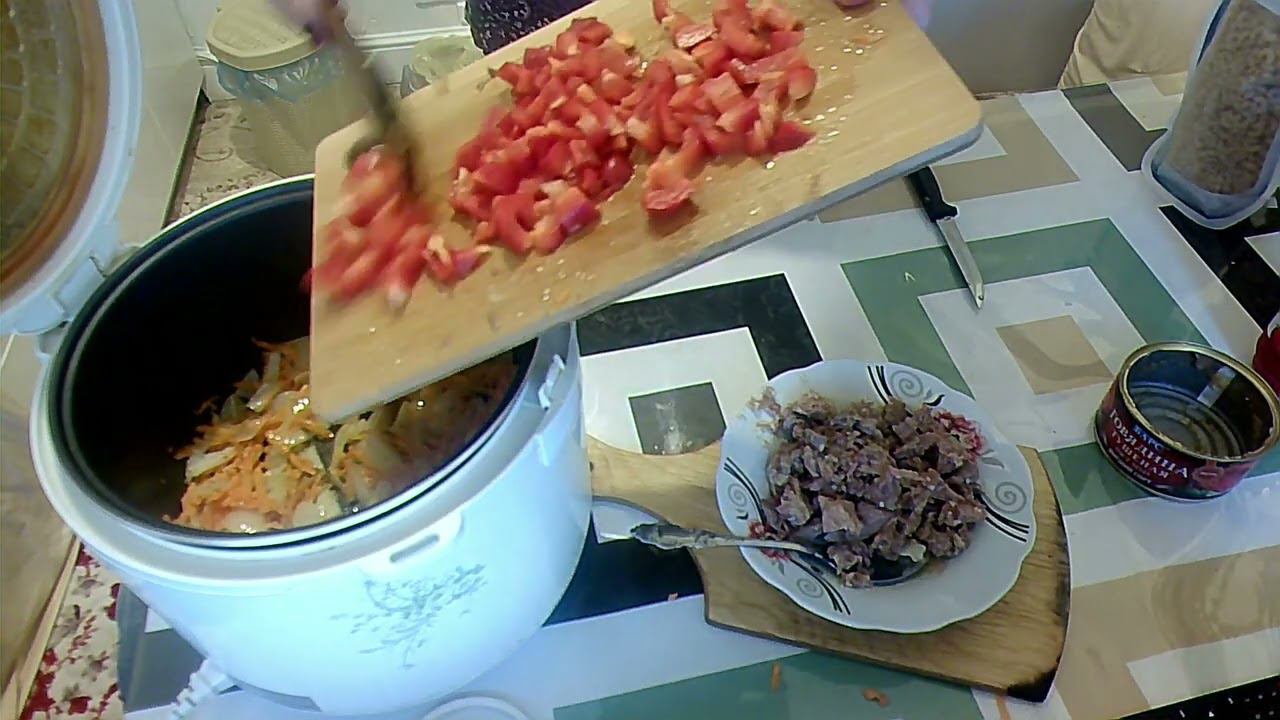 БЮДЖЕТНОЕ БЛЮДО МАКАРОНЫ С ТУШЁНКОЙ В МУЛЬТИВАРКЕ SCARLET