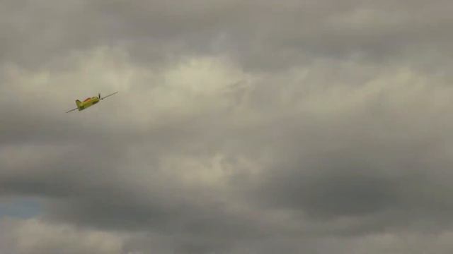 Первый полет радиоуправляемой пилотажной модели Mini Angel