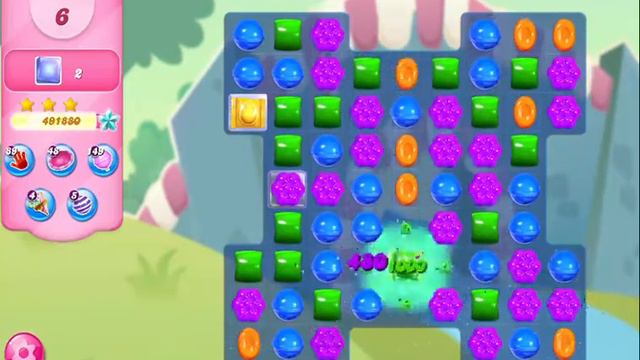 Candy Crush Saga 6951 No Boosters 3 Sugar Stars!