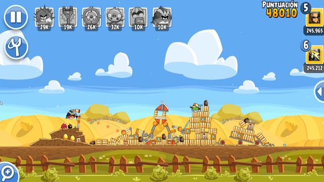 Angry Birds Friends Level 2 MOBILE Tournament 639 Highscore POWER-UP Walkthrough #AngryBirdsFriends