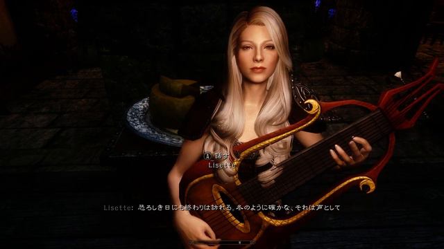 【Skyrim】リセッテが歌う 舌の物語 Tale Of The Tongues【スカイリム】