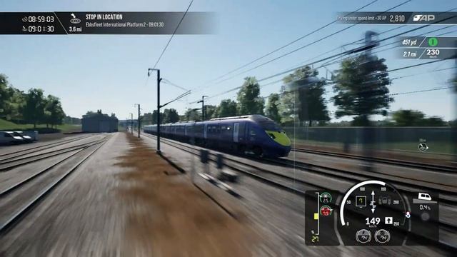 High Speed Train Gameplay| Margate - St Pancras Int'l Station Feel The 200+ Speed On Express Line