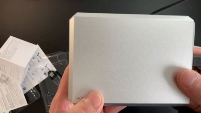 LaCie Mobile Drive Moon 4 TB | 2.5 Zoll USB-C, 3.1 für PC, Mac und Konsolen | Unboxing & Speedtest