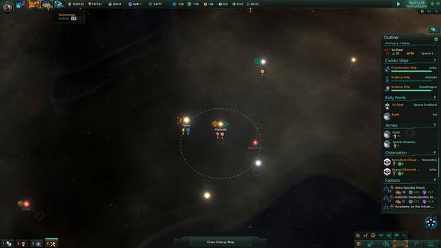 Penkitten Plays Stellaris: Utopia Multiplayer Ft. AltF Four (Ep. 16) Frontier Outpost