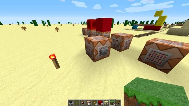 Minecraft. FallingSand. Бросаем блоки.