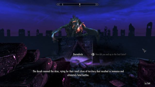 Skyrim Special Edition Dawnguard DLC: Talking To Durnehviir (part 91)