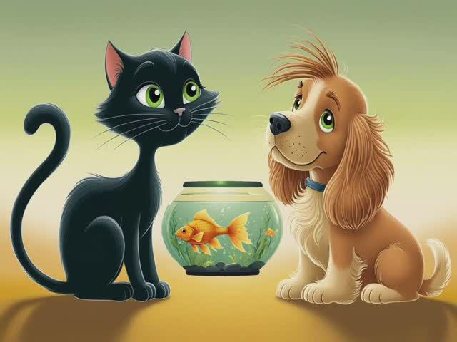 Naughty Goldfish (Present Perfect)