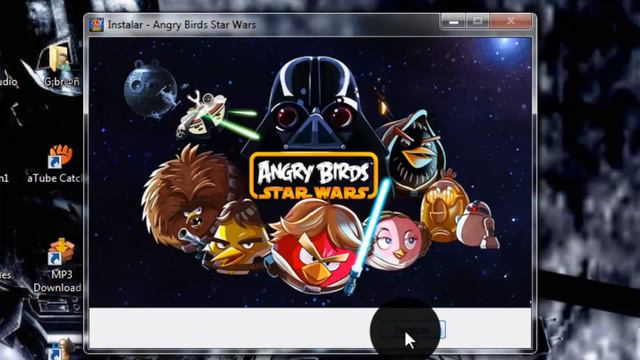 Como descargar Angry Birds Star Wars para pc COMPLETO!!