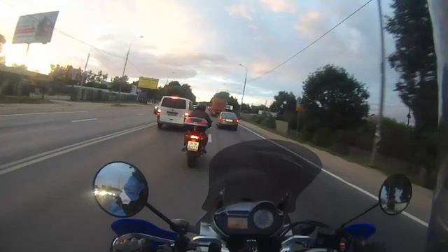 Мотодень. Закат. Motoday. Sunset.