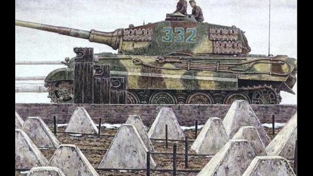 немецкие танки ( в цветных картинках)