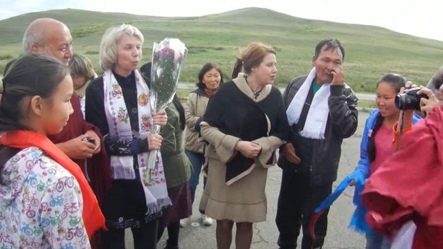 Геше Лхакдор в Туве встречаем нашего гостя
