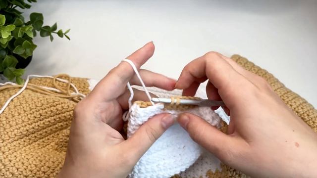 Часть 2. Плед зайчик. Мастер-класс по вязанию детского пледа крючком. Crochet Pattern Plaid.