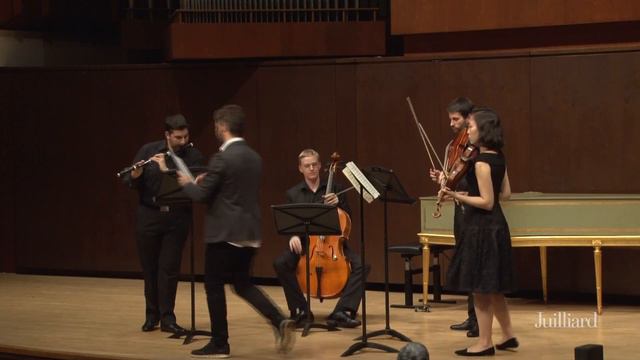 Pablo Heras-Casado Master Class At The Juilliard School: Mozart, Flute Quartet No. 1