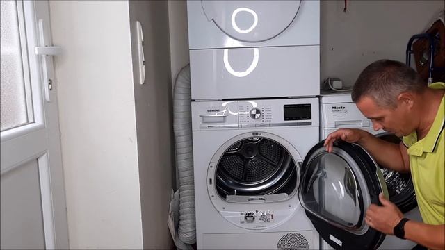 SIEMENS IQ800 TROCKNER  Türharken Reparatur - DIY