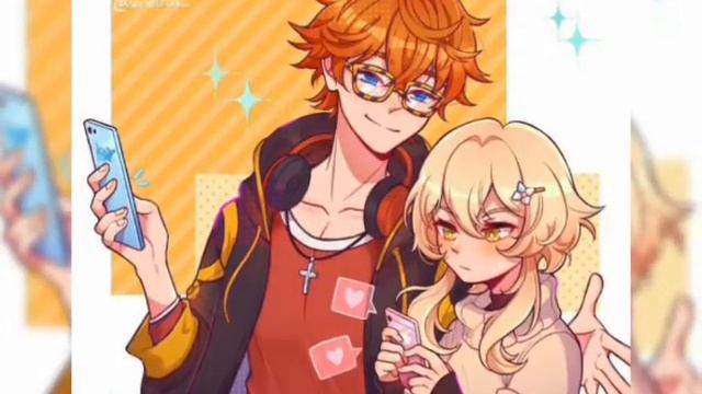 Genshin Impact Тарталья и Люмин