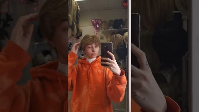 Короткий парик из натуральных волос стрижка с мелированием моно